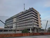 Die Hochschule von Esslingen am 05.04.2025. Gegen Ende des Jahres soll der Umzug der FH in einen neuen Campus vollendet sein, dann soll in diesem Geb�ude neuer Wohnraum entstehen