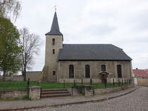 Gro Brnecke, evangelische St. Laurentius Kirche, erbaut 1791 (15.04.2025)