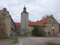 Burg Schneidlingen, erbaut ab 1325, umgestaltet von 1611 bis 1620 durch Matthias von Oppen (15.04.2025)