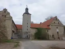 Burg Schneidlingen, erbaut ab 1325, umgestaltet von 1611 bis 1620 durch Matthias von Oppen (15.04.2025)