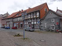 Alfeld / Leine, Fachwerkhuser in der Seminarstrae (17.04.2025)