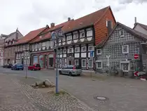 Alfeld / Leine, Fachwerkh�user in der Seminarstra�e (17.04.2025)