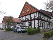 Seesen, Fachwerkhuser am Wilhelmsplatz (17.04.2025)