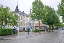 
Huser an der Rudolf-Breitscheid-Strae im Ostseebad Khlungsborn. Aufnahme: 7. Juni 2025.