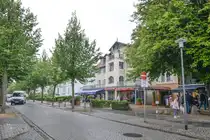 H�user an der Rudolf-Breitscheid-Stra�e im Ostseebad K�hlungsborn. Aufnahme: 7. Juni 2025.