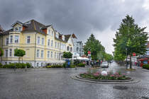 Huser an der Rudolf-Breitscheid-Strae im Ostseebad Khlungsborn. Aufnahme: 7. Juni 2025.