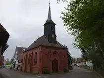 Brockensen, evangelische Dorfkirche, erbaut um 1900 (18.04.2025)