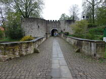 Coppenbrgge, Wasserburg, erbaut von 1280 bis 1300 (18.04.2025)