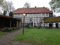 Coppenbrgge, Burgmuseum im Innenhof (18.04.2025)