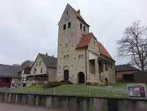 Coppengrave, evangelische St. Franziskus Kirche, erbaut 1909 (18.04.2025)