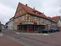 Gronau, Fachwerkhuser am Markt (18.04.2025)
