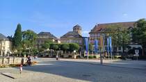Bayreuth - La-Spezia-Platz, mit Schlossturm im Hintergrund, 17.06.2025