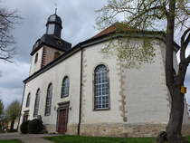 Betheln, evangelische St. Andreas Kirche, erbaut 1733 (19.04.2025)