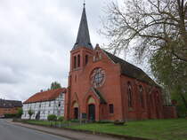 Ruthe, Pfarrkirche Hl. Dreifaltigkeit, erbaut 1897 (19.04.2025)