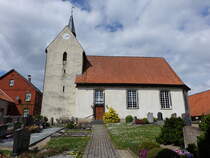 Sehlde, evangelische Liebfrauenkirche, erbaut im 15. Jahrhundert, Umbau 1770 (19.04.2025)
