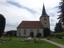 W�lfingen, evangelische St. Marien Kirche, erbaut von 1769 bis 1773 (19.04.2025)