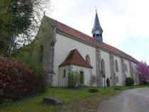 Wlfinghausen, Klosterkirche, erbaut im 13. Jahrhundert (19.04.2025)