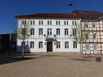 Bockenem, Rathausgebude am Buchholzmarkt (20.04.2025)