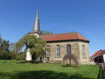 Gro-Heere, evangelische Kirche, erbaut 1839 (20.04.2025)
