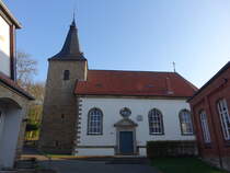 Heersum, evangelische St. Urbani Kirche, erbaut 1731 (20.04.2025)