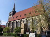 Hildesheim, Pfarrkirche St. Lamberti, erbaut von 1483 bis 1515 (20.04.2025)