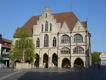 Hildesheim, Rathaus am Markt, erbaut 1954 (20.04.2025)
