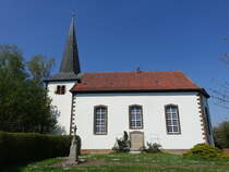 Schellerten, evangelische St. Petri Kirche, erbaut 1766 (20.04.2025)