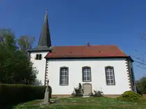 Schellerten, evangelische St. Petri Kirche, erbaut 1766 (20.04.2025)