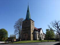 Schlewecke, evangelische St. Marien Kirche, erbaut von 1822 bis 1838 (20.04.2025)