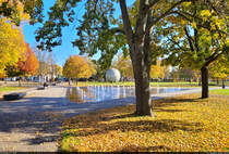 Herbst auf dem Mond... nein, auf der Herrenbreite in Aschersleben – eine der grozgigen Parkanlagen der Stadt im stlichen Harzvorland. 2010 fand hier die Landesgartenschau statt.

🕓 24.10.2024 | 14:23 Uhr