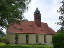Bhlau, evangelische Kirche am Kirchberg, erbaut im 16. Jahrhundert (05.06.2025)