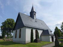 Fischbach, evangelische Kirche, erbaut im 15. Jahrhundert (05.06.2025)