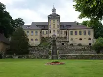 Hainewalde, Neues Schloss, erbaut von 1749 bis 1755 unter der Herrschaft der Familie von Kanitz-Kyaw (05.06.2025)