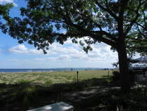 An der Uferpromenade von Sassnitz, der zweitgrten Stadt der Insel Rgen am 03.07.25.