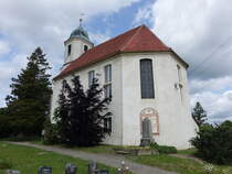 Schmiedefeld, evangelische St. Michaelis Kirche, erbaut 1818 (05.06.2025)