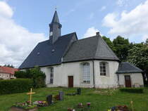 Seeligstadt, evangelische Martin Luther Kirche, erbaut von 1749 bis 1750 (05.06.2025)