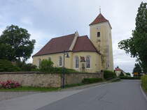 Nostitz, evangelische Kirche, erbaut 1679, erweitert 1866 (06.06.2025)