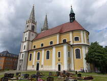 Schirgiswalde, Pfarrkirche Maria Himmelfahrt, erbaut bis 1741 (06.06.2025)