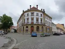 Kamenz, Geb�ude der Deutschen Bank am Schulplatz (07.06.2025)
