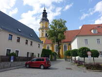 Knigsbrck, evangelische Stadtkirche, erbaut von 1682 bis 1689 durch Christoph Gottschick (07.06.2025)
