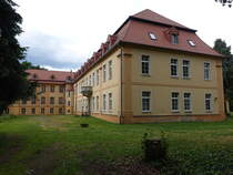 Schloss Lipsa, erbaut von 1718 bis 1720 durch Wolf Heinrich von Baudissin (07.06.2025)