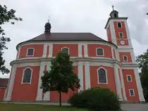 Nebelsch�tz, barocke evangelische St. Martin Kirche, erbaut von 1740 bis 1743 (07.06.2025)