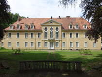 Oberlichtenau, Barockschloss, erbaut ab 1724 durch Graf Christian Gottlieb von Holtzendorff (07.06.2025)