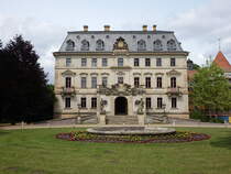 Altdbern, Rokoko Schloss, erbaut 1717, verndert von 1880 bis 1883 (08.06.2025)