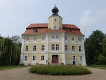 Vetschau/Spreewald, Schloss, erbaut ab 1538 im Renaissancestil (08.06.2025)