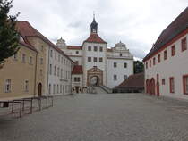 Finsterwalde, Renaissance Schloss, erbaut von 1559 bis 1597 (09.06.2025)
