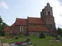 Lindena, evangelische Kirche, erbaut im 15. Jahrhundert (09.06.2025)