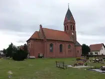 M�nchhausen, evangelische Kirche, neugotisch erbaut im 19. Jahrhundert (09.06.2025)