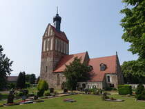 Werenzhain, evangelische Kirche, erbaut im 13. Jahrhundert (09.06.2025)