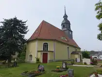 Gro�dittmannsdorf, evangelische Kirche, erbaut 1605 (10.06.2025)